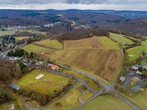 Baugebiet Weilrod im März 2021