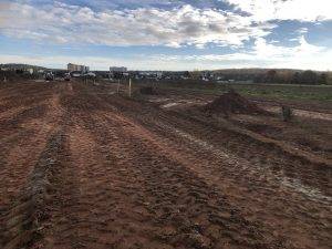 Erschließungsarbeiten im Baugebiet Rodenbach, 15.11.2022