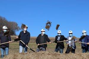 Spatenstich Weilrod, Baugebiet "Neuerborn", 01.03.2021