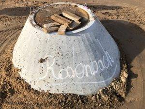 Erschließungsarbeiten im Baugebiet Rodenbach, 15.11.2022