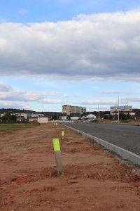 Unterwegs im Baugebiet Rodenbach, April 2023