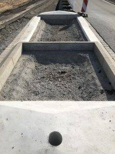 Kreiselarbeiten, September 2023